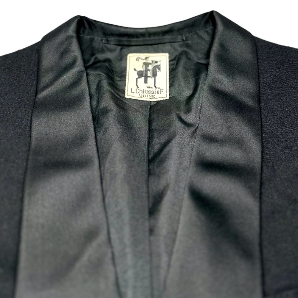 RARE Vintage Italian Custom Tailored L. Chiussi & F. Udine Suit Jacket M - Picture 3 of 5